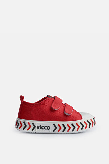 Vicco Timo Basic Unisex Bebek Kırmızı Spor Ayakkabı