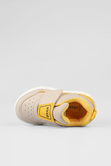 Vicco Fidel Hafif Unisex Bebek Bej Sneaker