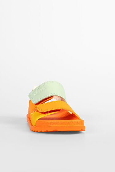 Vicco Krixi Hafif Kız Bebek Orange Sandalet