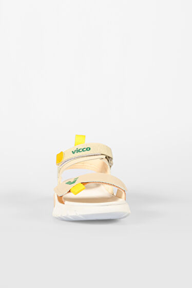 Vicco Dekan Hafif Unisex Çocuk Bej Sandalet