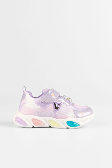 Vicco Gelato Işıklı Kız Okul Öncesi Lila Spor Ayakkabı