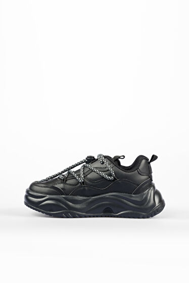 Vicco Dublin Hafif Kız Çocuk Siyah Sneaker