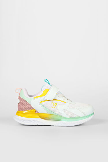 Vicco Massa Hafif Kız Çocuk Beyaz/Pudra Sneaker