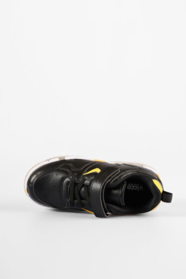 Vicco Monaco Hafif Erkek Çocuk Siyah Sneaker
