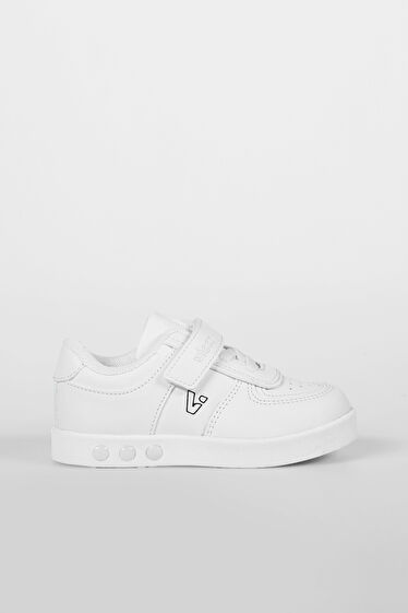 Vicco Sam Işıklı Unisex Okul Öncesi Beyaz Sneaker
