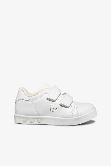 Vicco Oyo Işıklı Unisex Okul Öncesi Beyaz Sneaker
