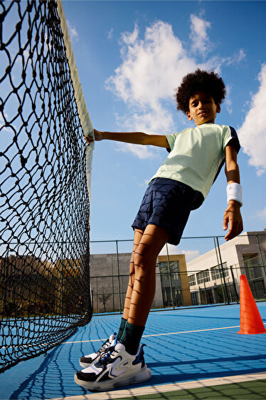 Vicco Mask Basic Çocuk Beyaz/Lacivert Spor Ayakkabı