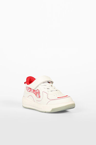 Vicco Disnew Işıklı Kız Bebek Beyaz Sneaker