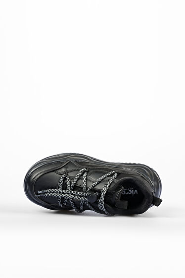 Vicco Dublin Hafif Kız Çocuk Siyah Sneaker