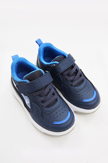 Vicco Disnew Işıklı Erkek Okul Öncesi Lacivert Sneaker