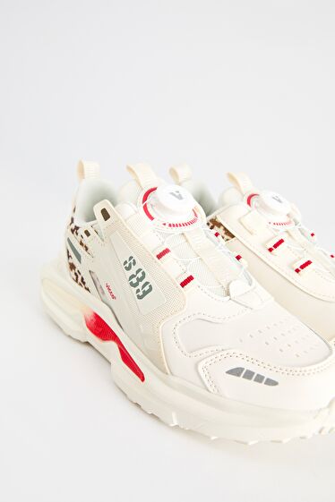 Vicco Code Hafif Unisex Okul Öncesi Bej Spor Ayakkabı