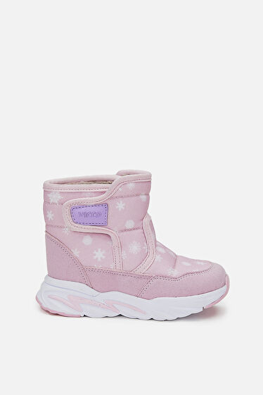 Vicco Monny Kürklü Kız Çocuk Pembe Bot