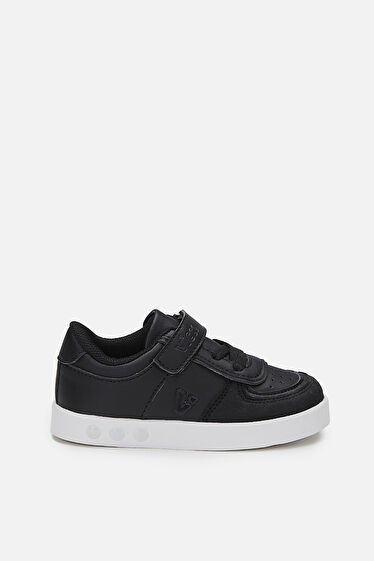 Vicco Sam Işıklı Unisex Bebek Siyah/Beyaz Sneaker