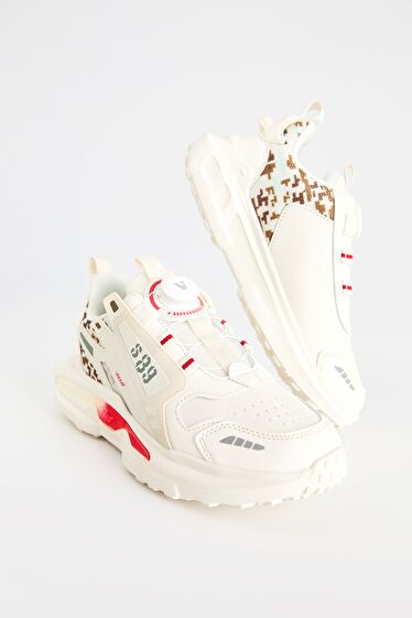 Vicco Code Hafif Unisex Okul Öncesi Bej Spor Ayakkabı