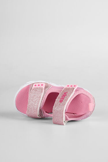 Vicco Roy Işıklı Kız Bebek Pembe Sandalet