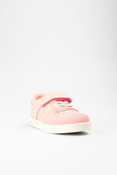 Vicco Sam Işıklı Kız Çocuk Pudra/Pudra Sneaker