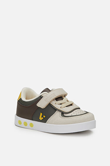 Vicco Sam Işıklı Erkek Bebek Haki Sneaker