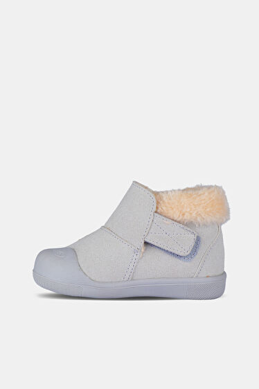 Vicco Kind Kürklü Unisex İlk Adım Gri Bot