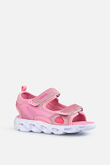 Vicco Roy Işıklı Kız Çocuk Pembe Sandalet