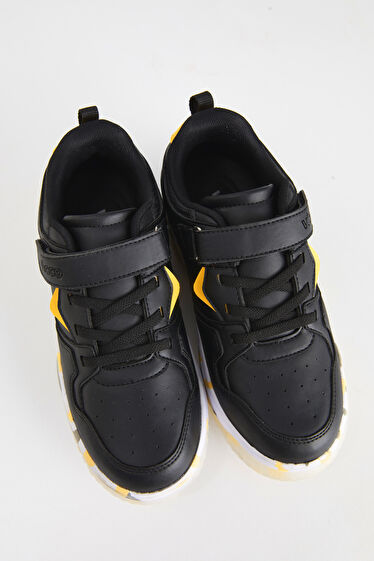 Vicco Monaco Hafif Erkek Okul Öncesi Siyah Sneaker