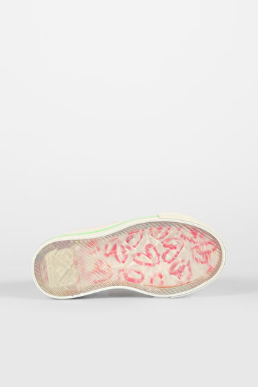 Vicco Done Desenli Kız Bebek Beyaz/Pembe Sneaker