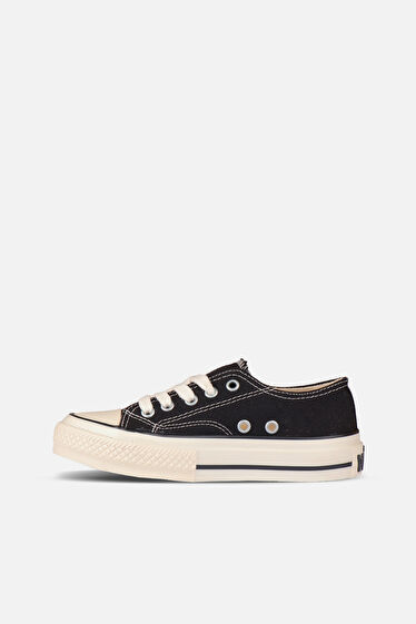 Vicco Idol Basic Unisex Çocuk Siyah Sneaker
