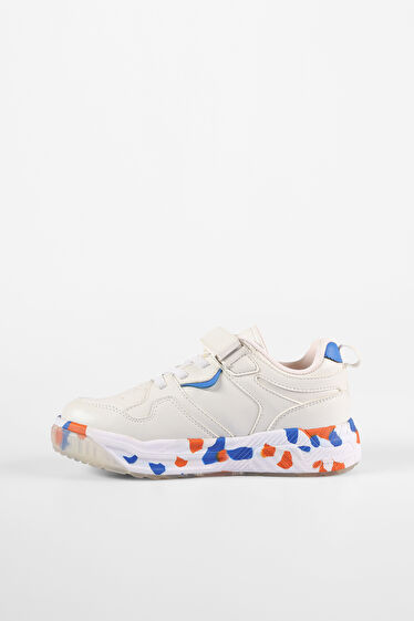 Vicco Monaco Hafif Erkek Okul Öncesi Beyaz/Saks Mavi Sneaker