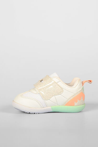 Vicco Donut Basic Kız İlk Adım Beyaz/Pudra Sneaker