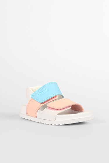 Vicco Krixi Hafif Kız Bebek Beyaz/Pembe Sandalet
