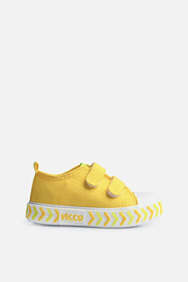 Vicco Timo Basic Unisex Okul Öncesi Sarı Spor Ayakkabı