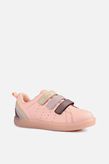 Vicco Sun Işıklı Kız Çocuk Pudra Sneaker