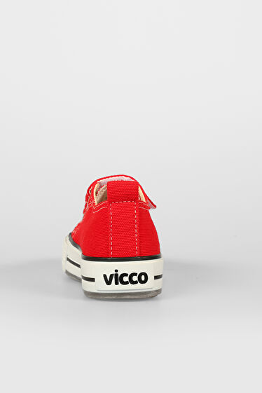 Vicco Pino Işıklı Kız Okul Öncesi Kırmızı Spor Ayakkabı