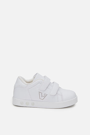 Vicco Oyo Işıklı Unisex Bebek Beyaz Sneaker
