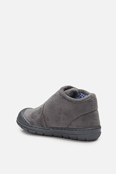 Vicco Color Rahat Kalıp Unisex Bebek Füme Panduf