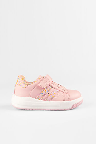 Vicco Pukky Işıklı Kız Bebek Pudra Sneaker