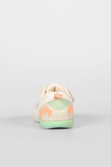 Vicco Donut Basic Kız İlk Adım Beyaz/Pudra Sneaker