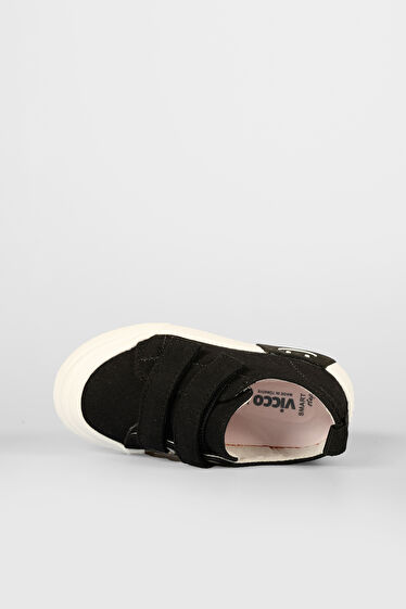 Vicco Luffy Işıklı Unisex Okul Öncesi Siyah Spor Ayakkabı