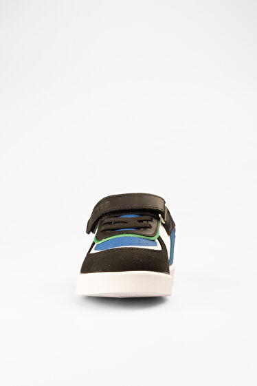 Vicco Sam Işıklı Erkek Bebek Siyah/Saks Mavi Sneaker