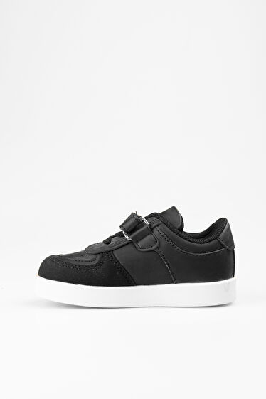 Vicco Sam Işıklı Unisex Bebek Siyah/Beyaz Sneaker