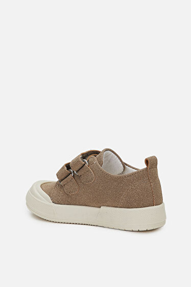 Vicco Mago Işıklı Unisex Bebek Bej Spor Ayakkabı