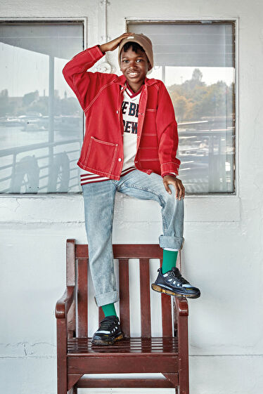 Vicco Kontra Havalı Taban Erkek Çocuk Siyah Spor Ayakkabı