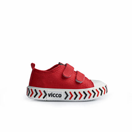 Vicco Timo Basic Unisex Bebek Kırmızı Spor Ayakkabı