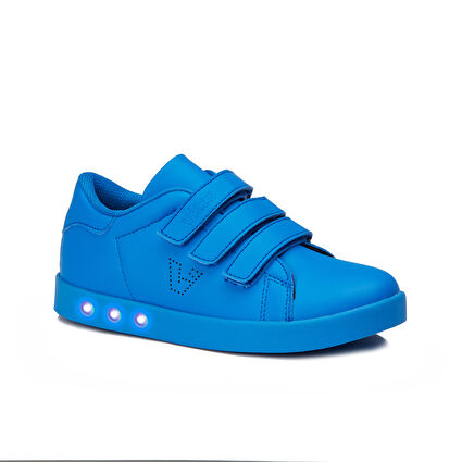 Vicco Oyo Işıklı Erkek Çocuk Saks Mavi Sneaker