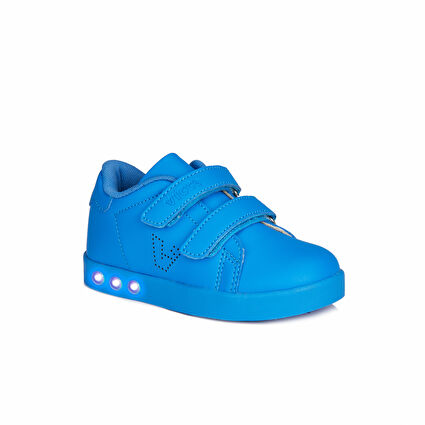 Vicco Oyo Işıklı Erkek İlk Adım Saks Mavi Sneaker