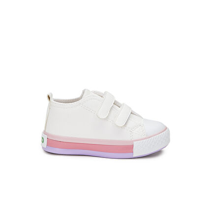 Vicco Armin Basic Kız Bebek Beyaz/Pembe Spor Ayakkabı