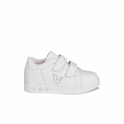 Vicco Oyo Işıklı Unisex Bebek Beyaz Sneaker