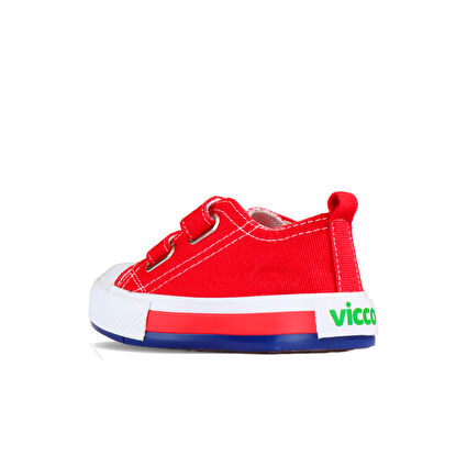 Vicco Pacho Basic Unisex Okul Öncesi Kırmızı Spor Ayakkabı