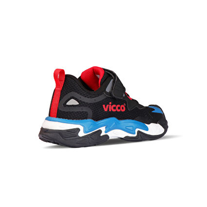 Vicco Umbre Hafif Erkek Çocuk Siyah Sneaker