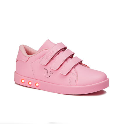 Vicco Oyo Işıklı Kız Çocuk Pembe Sneaker