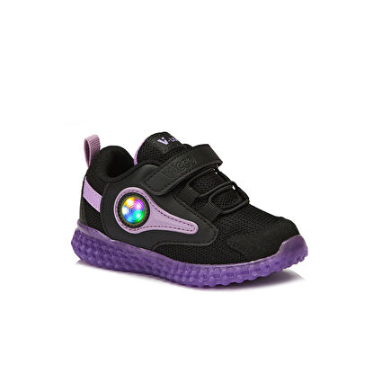 Vicco Yomi Işıklı Kız Bebek Siyah Spor Ayakkabı